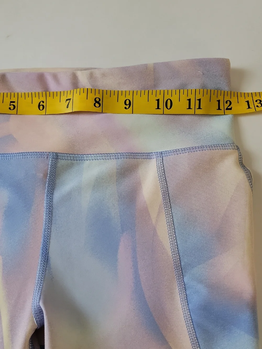 Old Navy Girls High Rise Pastel Tie Dye Leggings Size L (10-12)